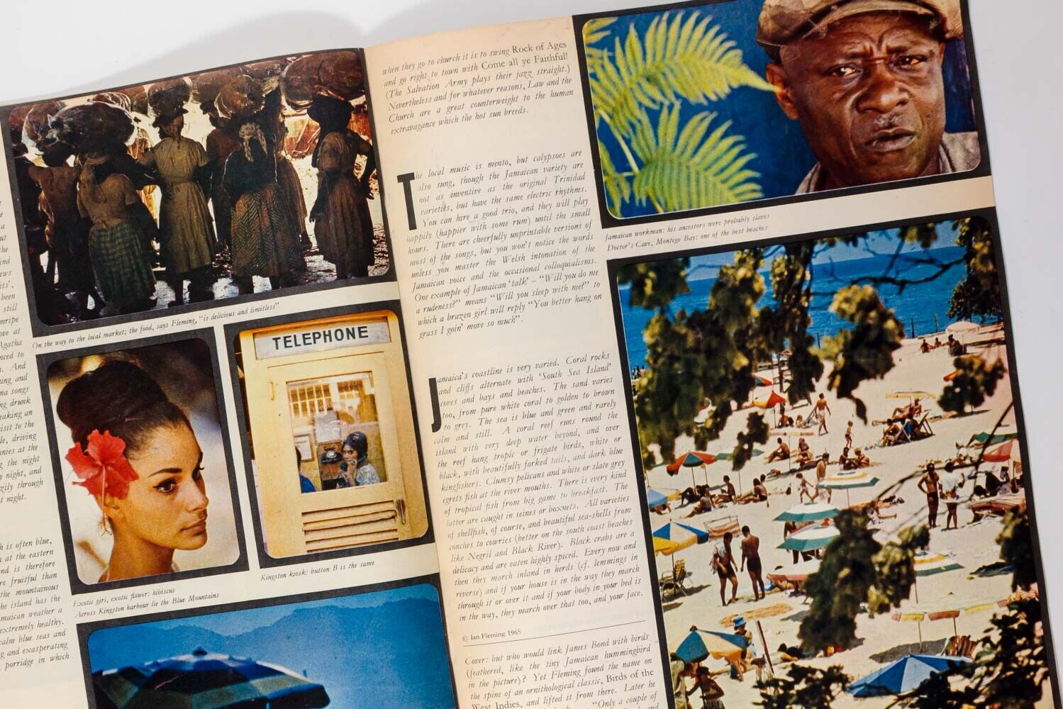 IAN FLEMING JAMAICA Alain Michel STARGAZERS Alan Aldridge SUNDAY TIMES magazine