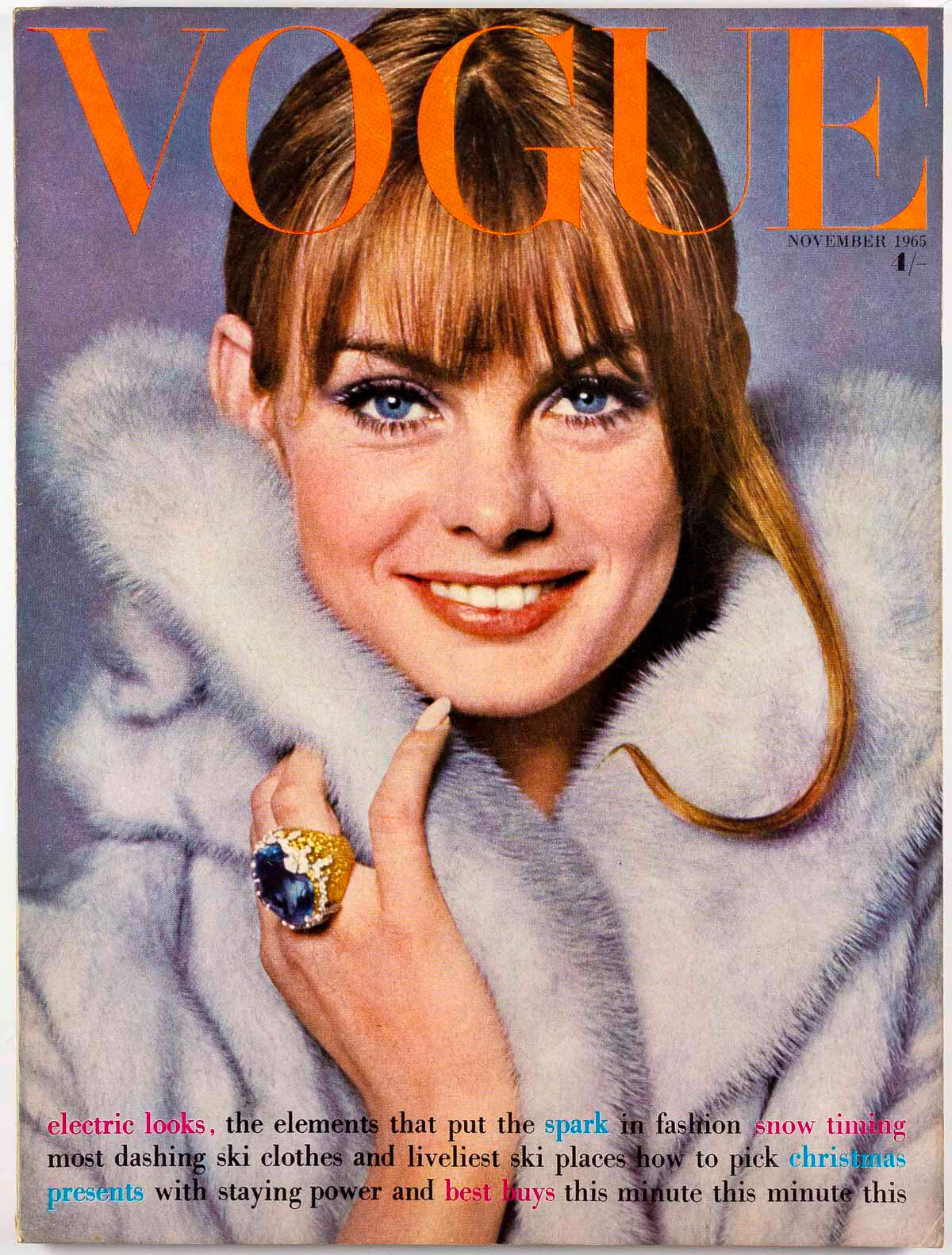 JEAN SHRIMPTON David Bailey GORDON PARKS Vogue 1965 November  60th birthday gift
