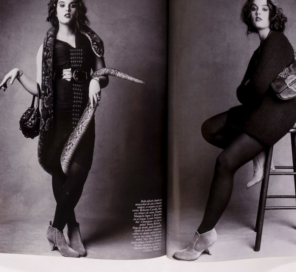 Demi Moore PHARRELL Crystal Renn PARIS VOGUE August 2005 859  20th birthday gift