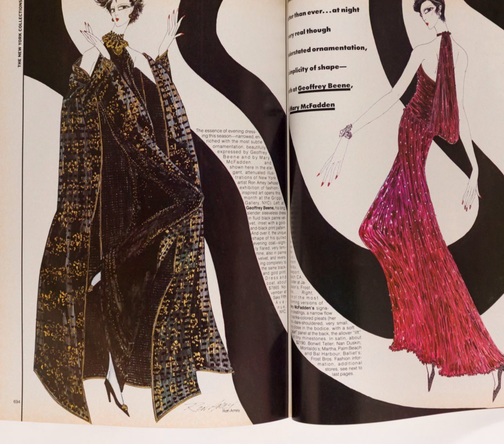 Alexis BROOKE SHEILDS Antonio Lopez BRUCE WEBER  Vogue September 1984  Tina Chow