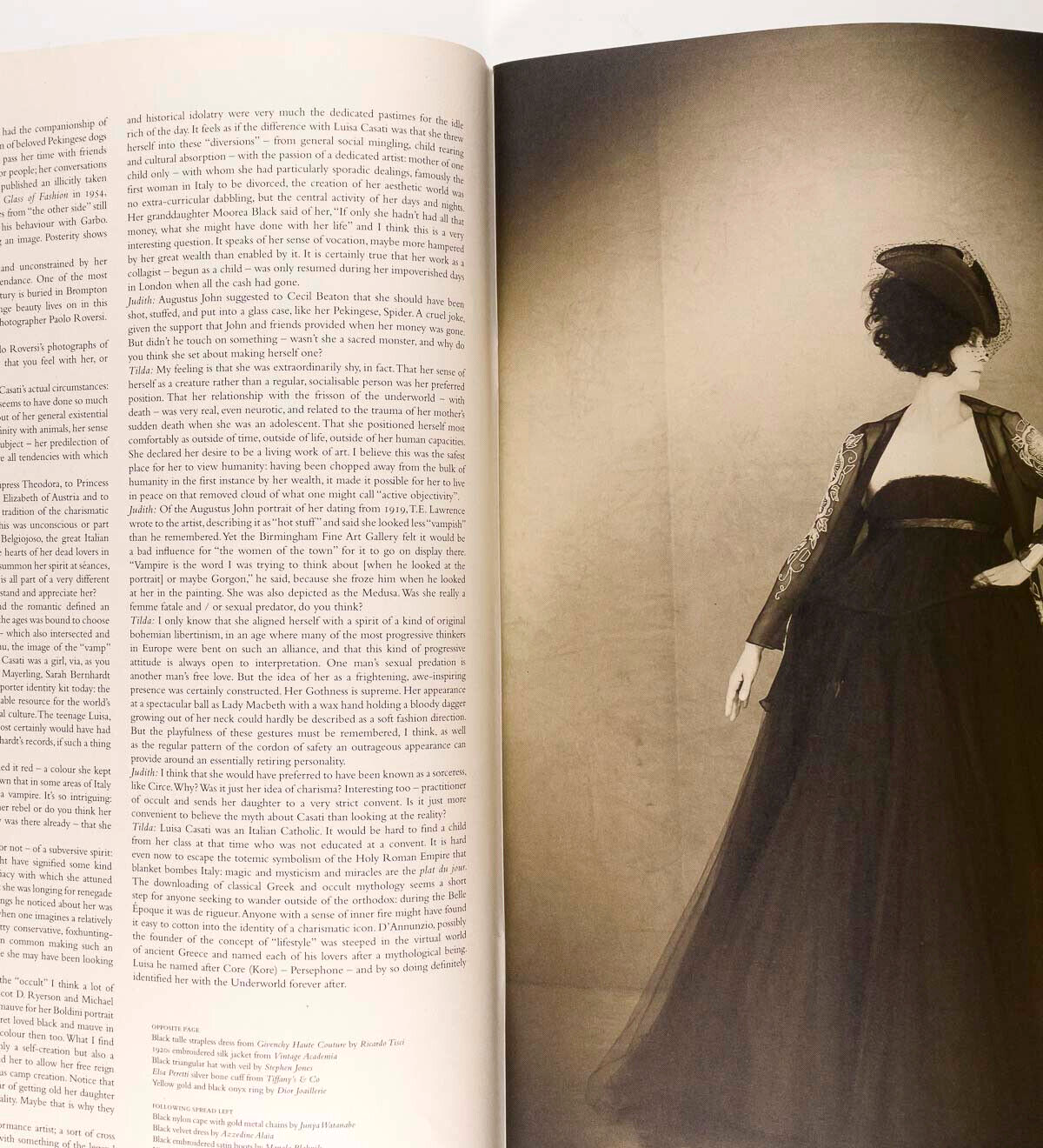 TILDA SWINTON Paolo Roversi ALEJANDRO JODOROWSKY David Lynch ACNE PAPER magazine