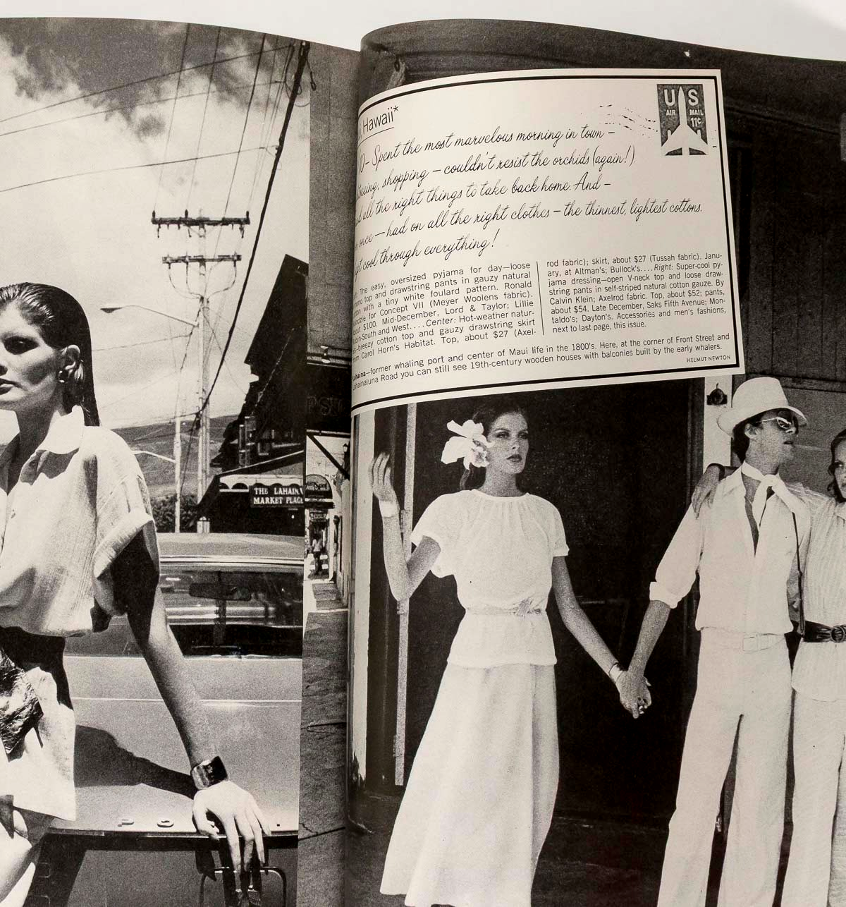 HELMUT NEWTON Charlotte Rampling CHER Vogue December 1974 Lisa Taylor ELIZABETH