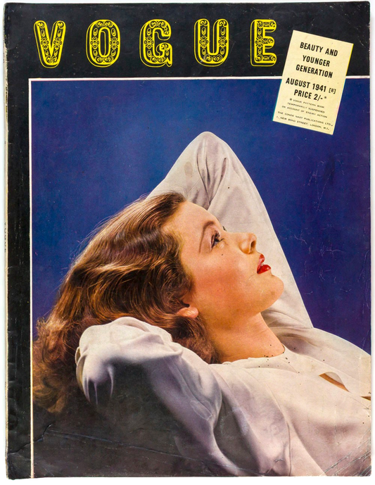 Gene Tierney VIVIEN LEIGH Lee Miller VOGUE August 1941 Norman Parkinson J PAGES