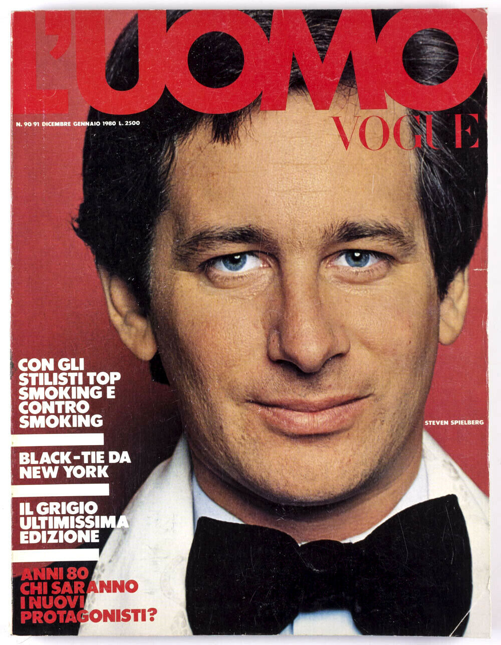 SPIELBERG Kenzo WALTER ALBINI Montana VERSACE Princess Caroline L'UOMO VOGUE vtg