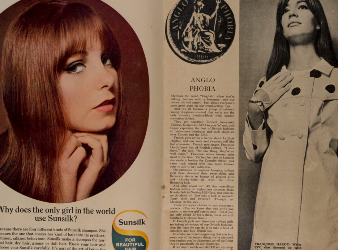 FRANCOISE HARDY Laurence Olivier PJ PROBY Maggie Smith PETTICOAT magazine 60s UK