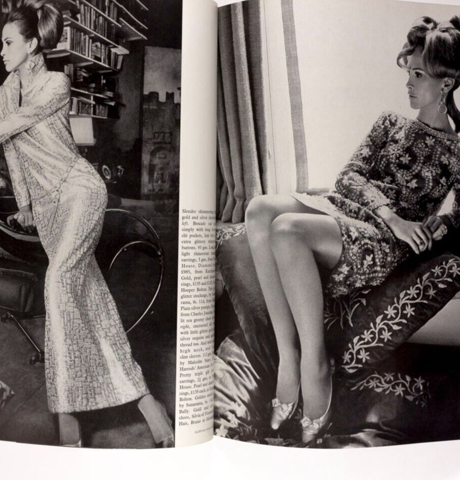 TWIGGY Michael Crawford VIONNET Vogue October 1967 Cecil Beaton BIBA Rampling UK