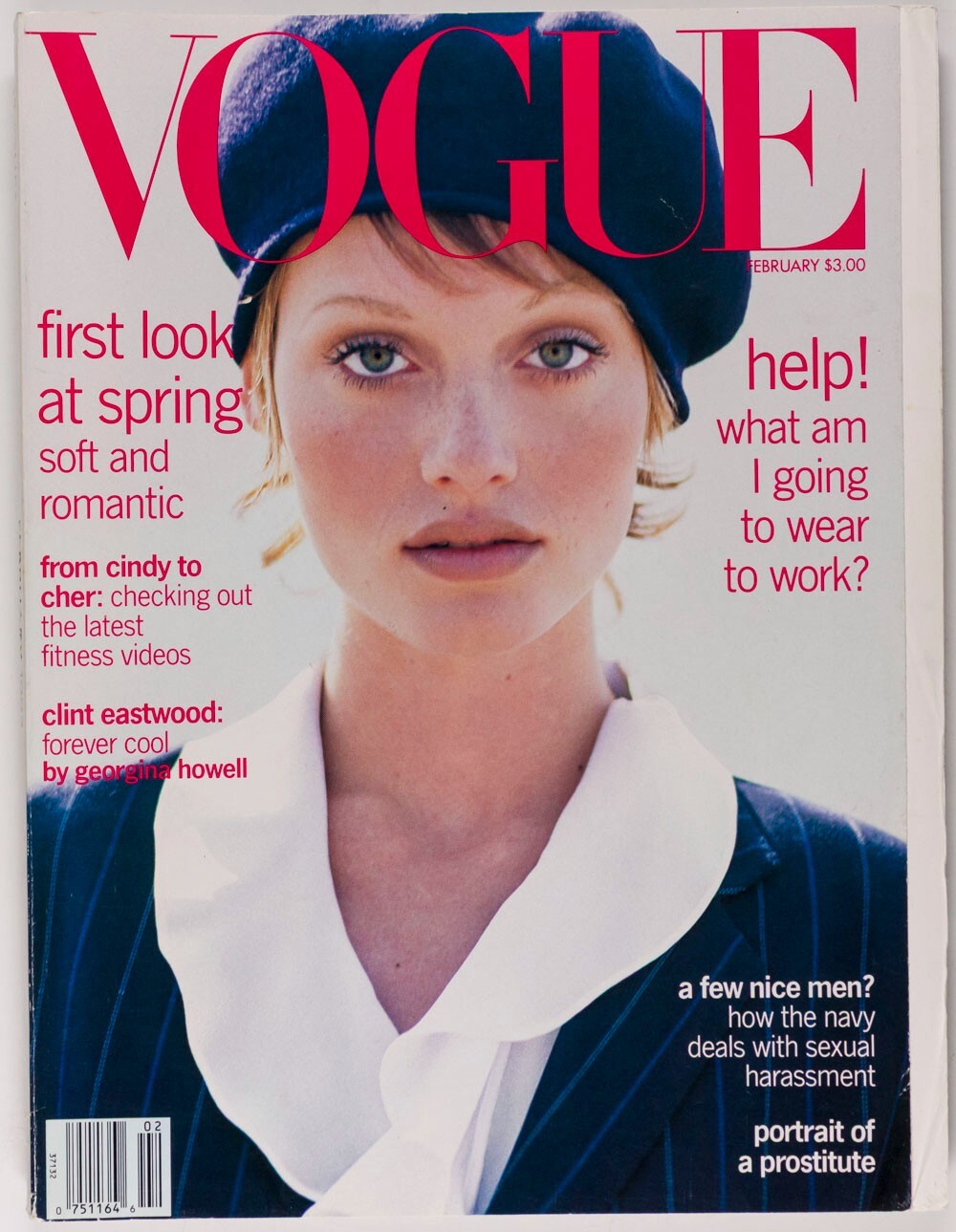 Amber Valletta ANNA NICOLE SMITH Helena Christensen VOGUE June 1993 Turlington