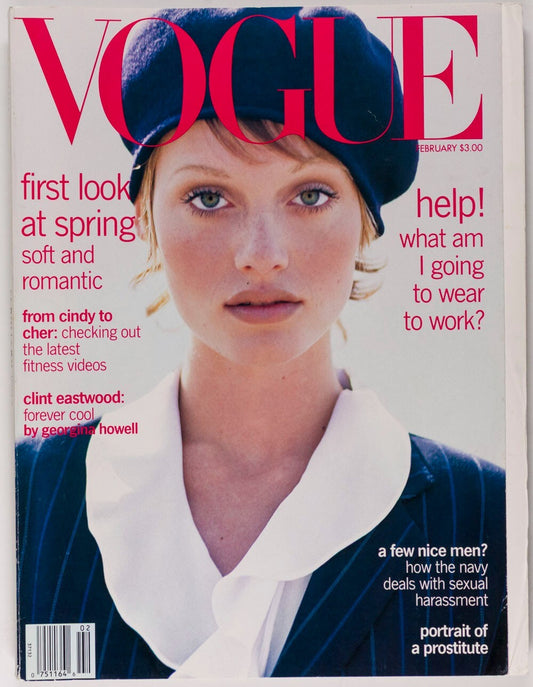 Amber Valletta ANNA NICOLE SMITH Helena Christensen VOGUE June 1993 Turlington