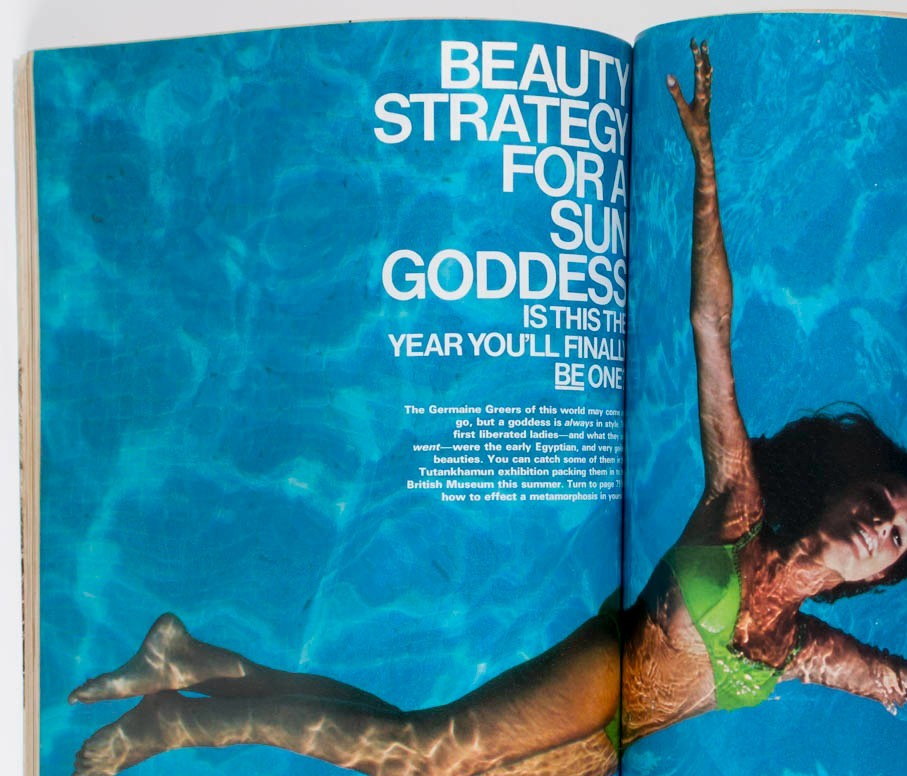 Cecilia Selling ANN TURKEL Vidal Sassoon COSMOPOLITAN magazine 4 June 1972 Duffy