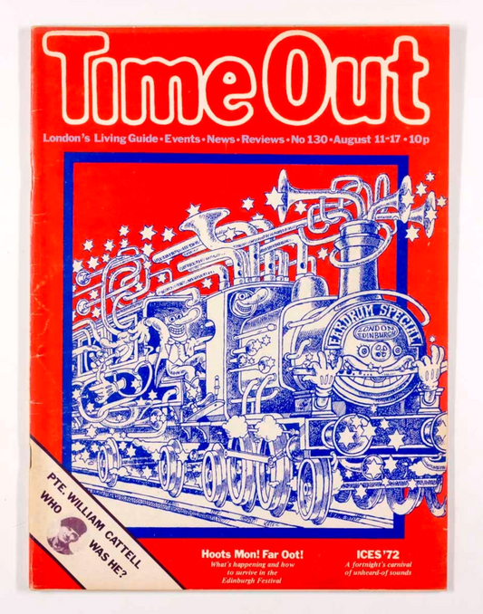 Joseph Wright INTERNATIONAL CARNIVAL OF EXPERIMENTAL SOUNDS Time Out August 1972