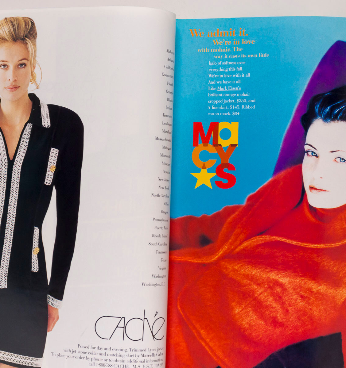 Karen Mulder LINDA EVANGELISTA Bridget Hall VOGUE August 1994 Kirsty Hume CK vtg