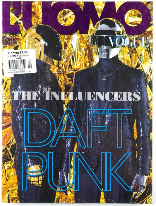 DAFT PUNK Sealed L'UOMO VOGUE magazine July 2013 442 Bruce Weber HARRY TREADAWAY