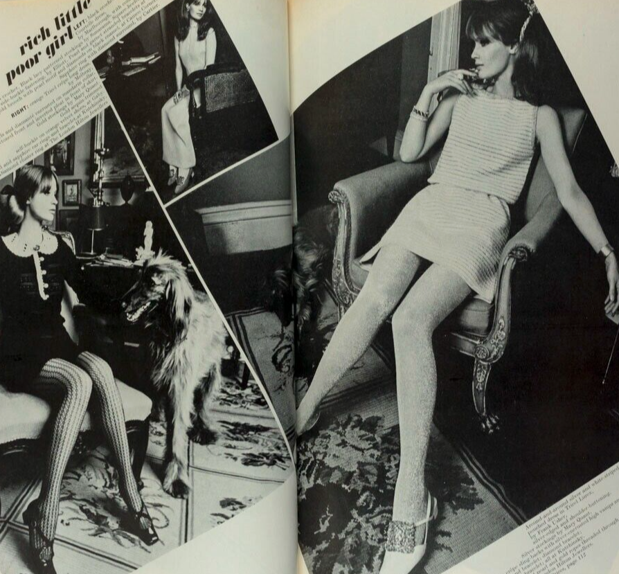 Penelope Tree CELIA Lotte Lenya GENEVIEIVE WAITE  Queen magazine September 1967