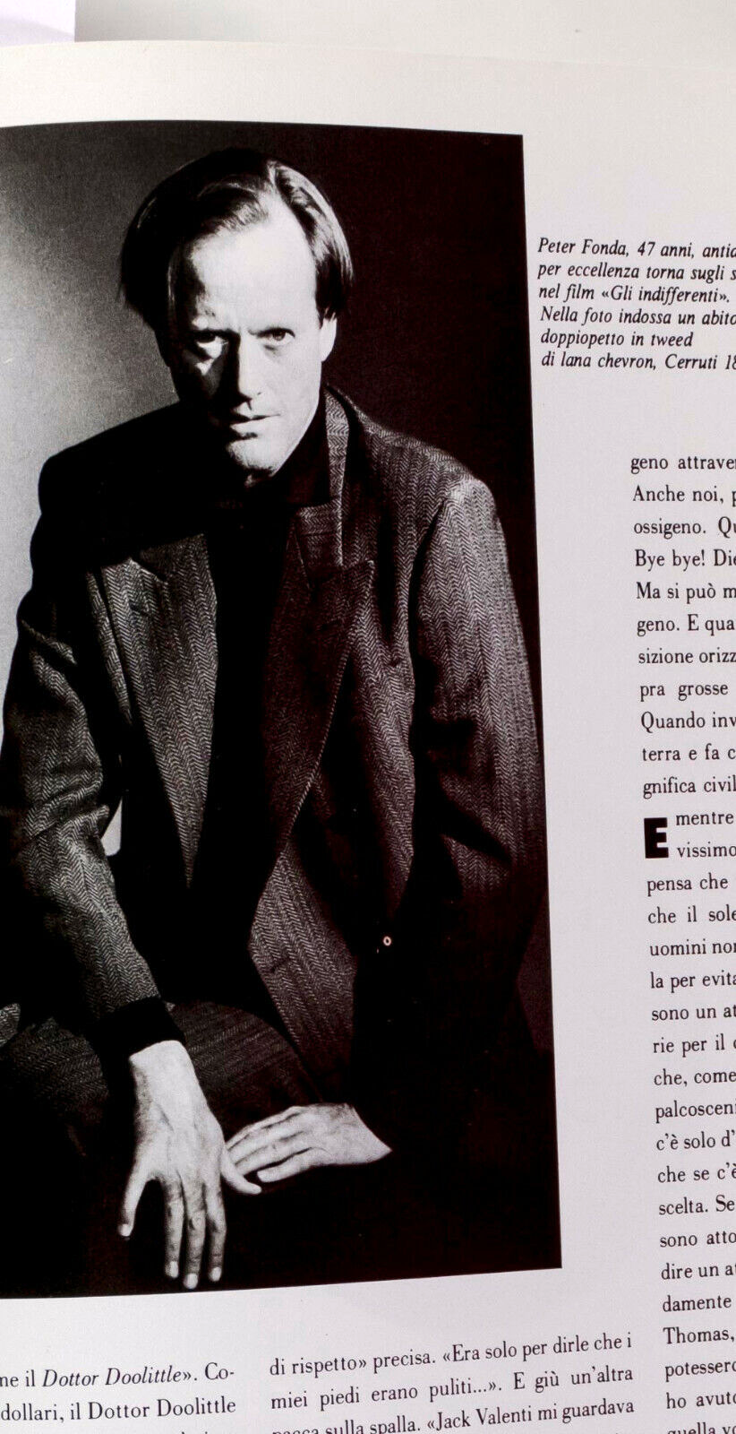 Hugh Grant PAOLO ROVERSI Aldo Fallai KOTO BOLOFO Michael Clark L'UOMO VOGUE vtg