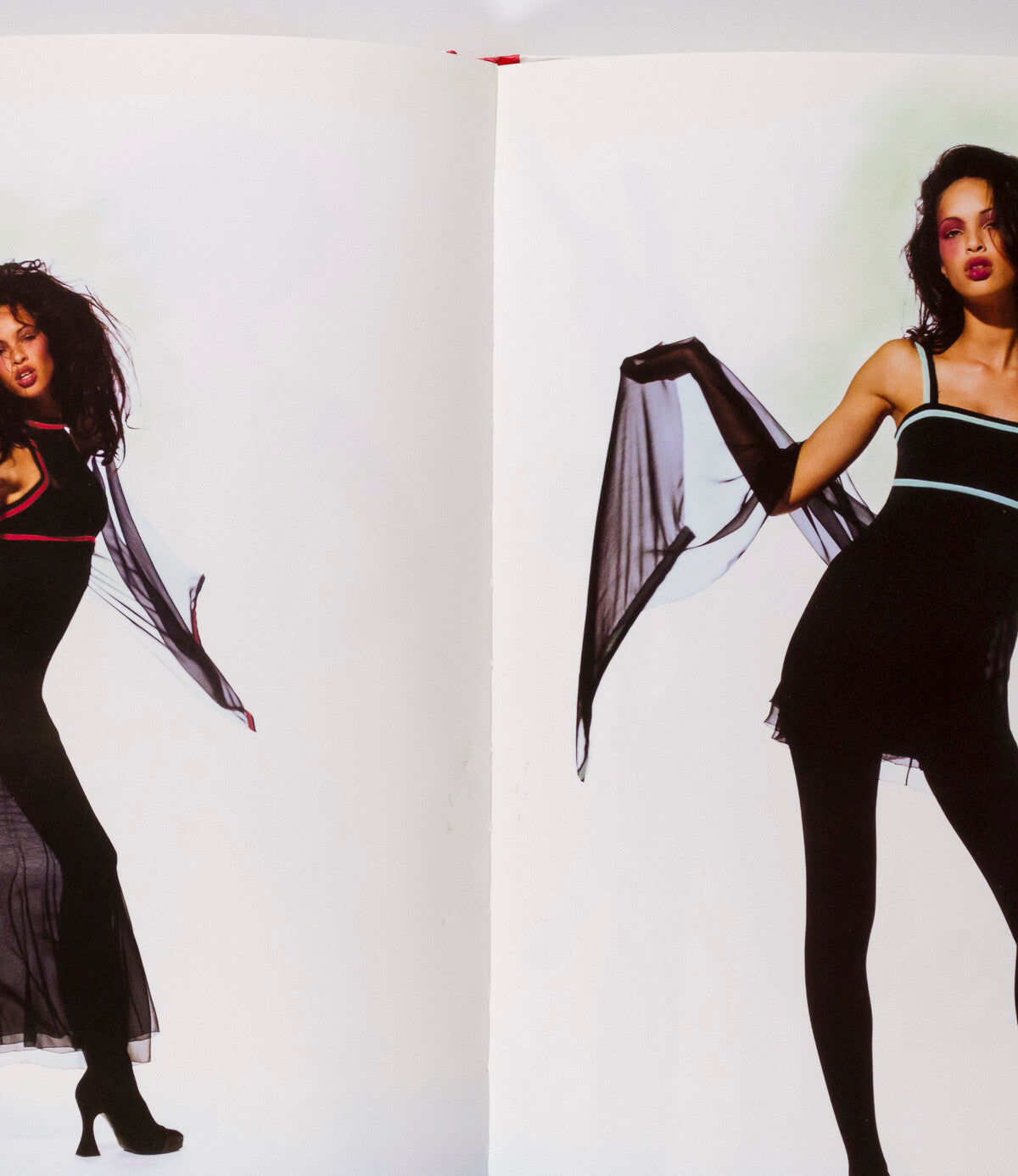 Trish Goff & Brandi Quinones KARL LAGERFELD vtg SKIWEAR Eyewear  CHANEL lookbook