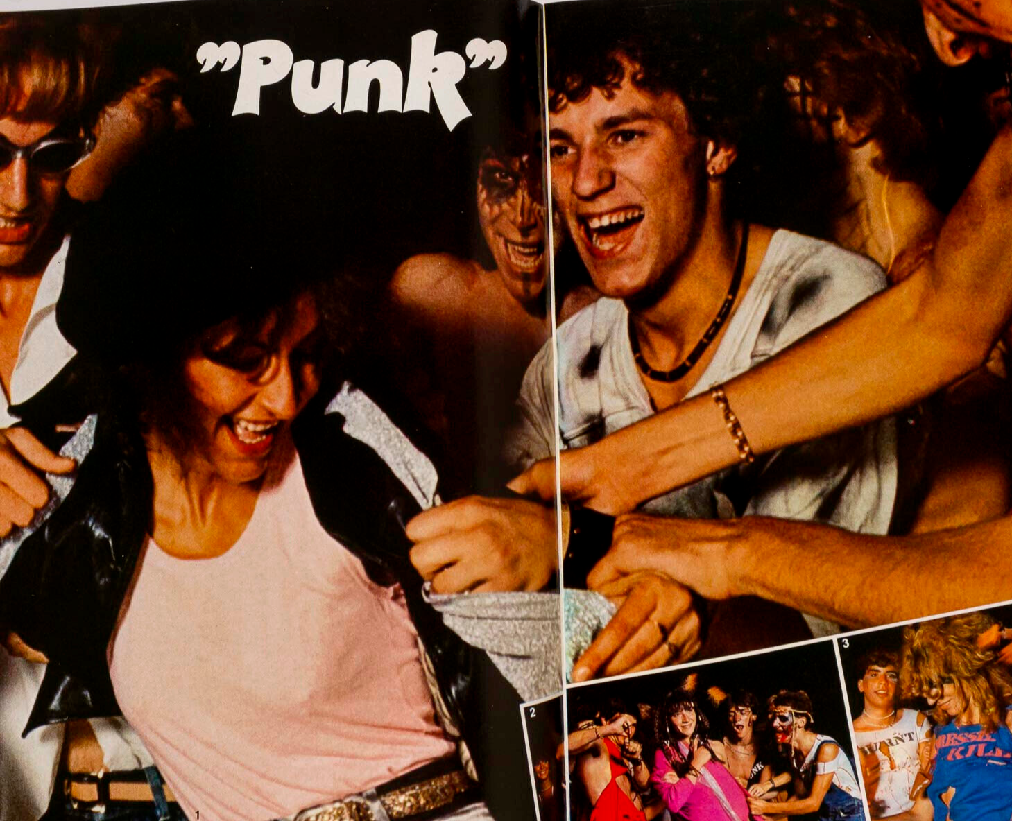 Greta Scacchi PUNK FASHION The Clash LEI magazine December 1977 vtg FIORUCCI It.