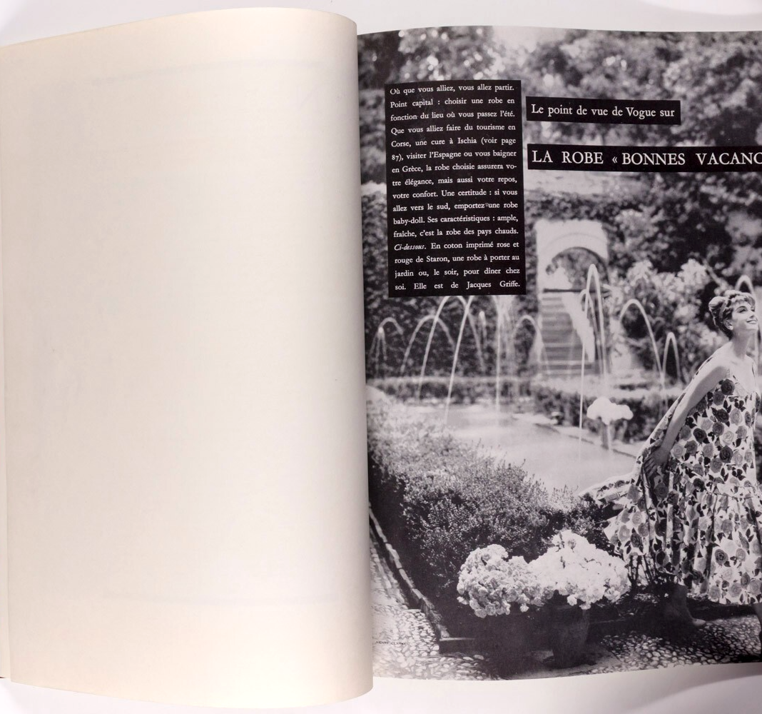 Rose Marie Le Quellec GUY BOURDIN Picasso PARIS VOGUE June 1958 Spain BELMONDO