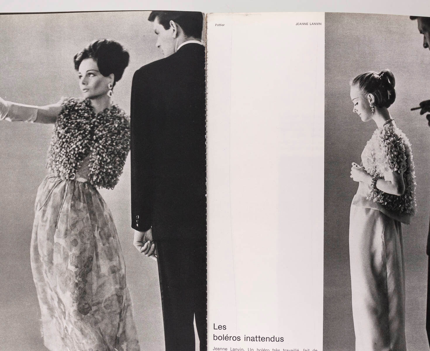 2 x Rene Gruau magazines - L'OFFICIEL March 1963 & Vogue March 1955