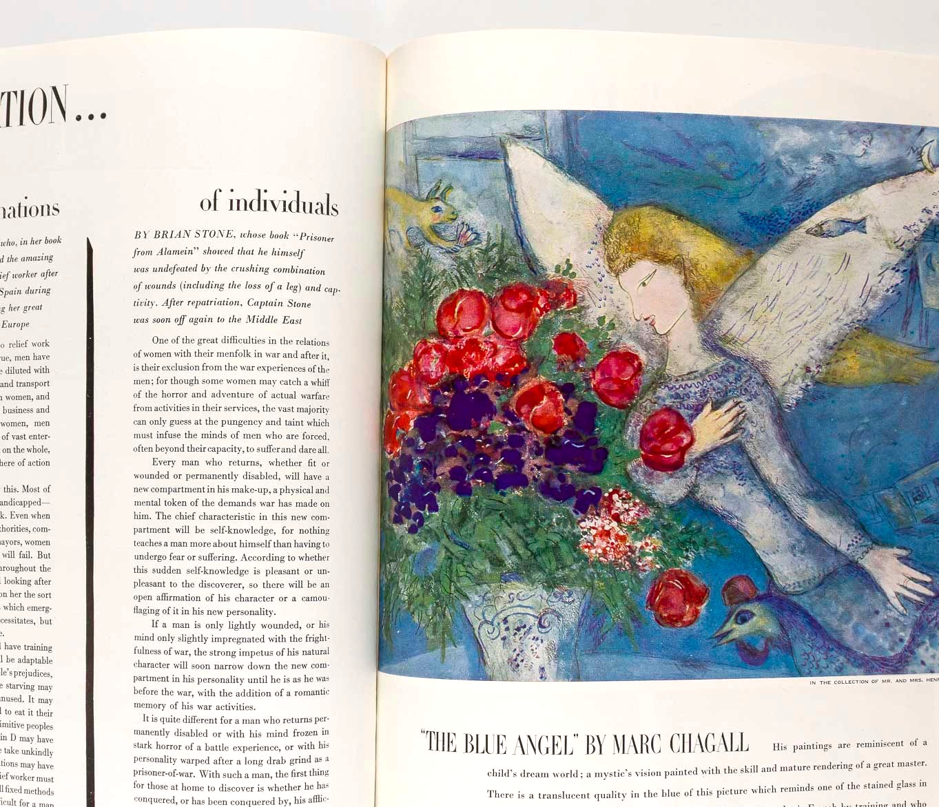 Peace Issue CECIL BEATON Lee Miller RENE BOUCHE Vogue magazine October 1945 WWII