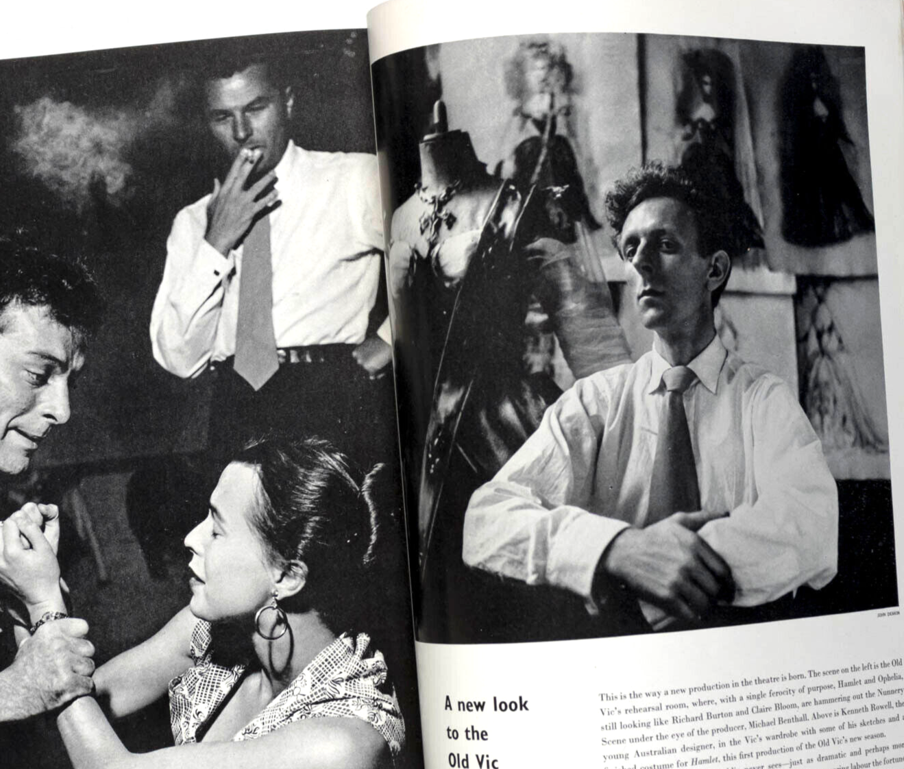 Balenciaga HORST Fernand Leger CHERRY NELMS Norman Parkinson VOGUE October 1953
