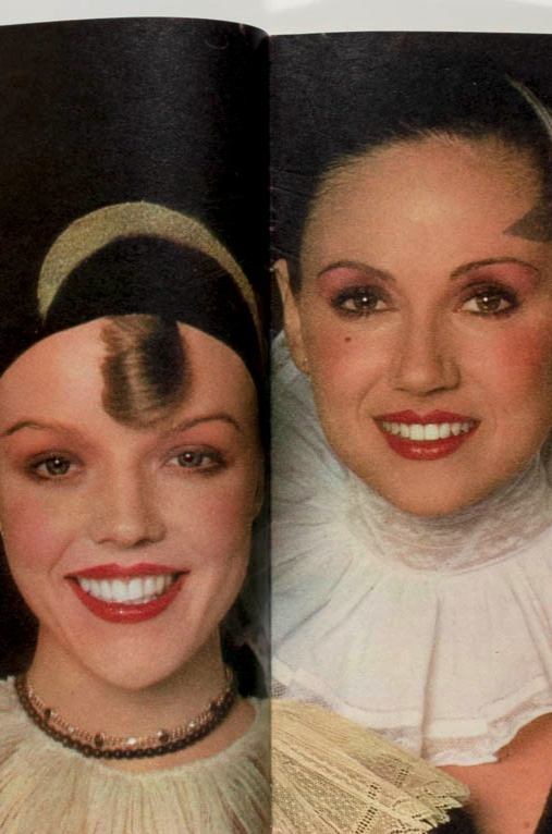 SARITA SKILLMAN Brigitte Bardot ELLE 20 December 1976 SACHA VAN DORSSEN Pierrot