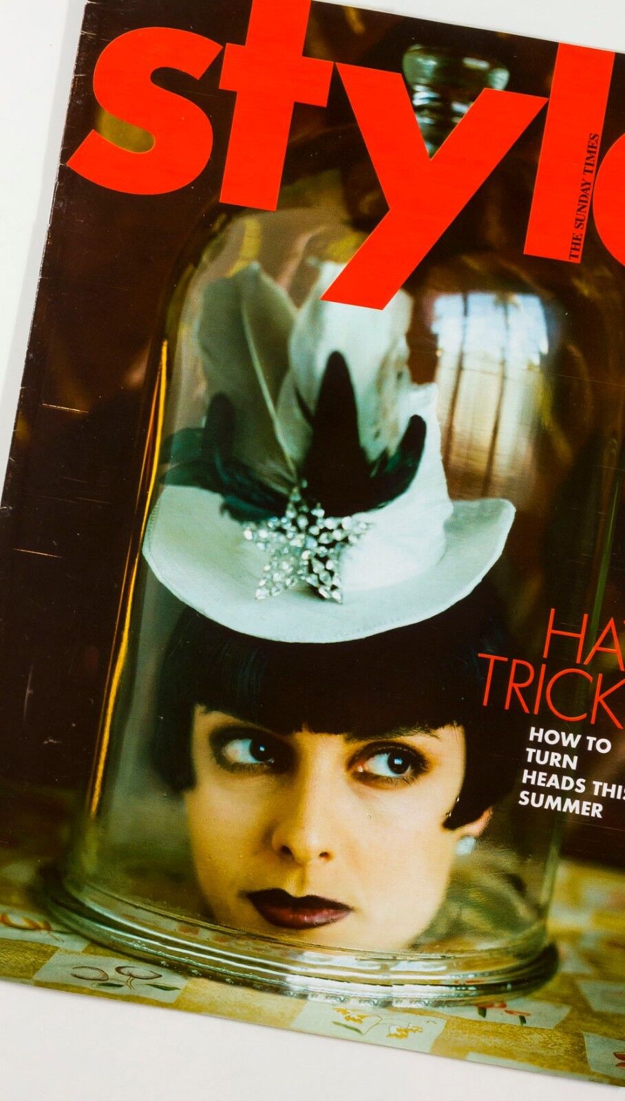 Hats CHARLOTTE RAMPLING Natasha Law STEVE HIETT The SUNDAY TIMES STYLE Magazine