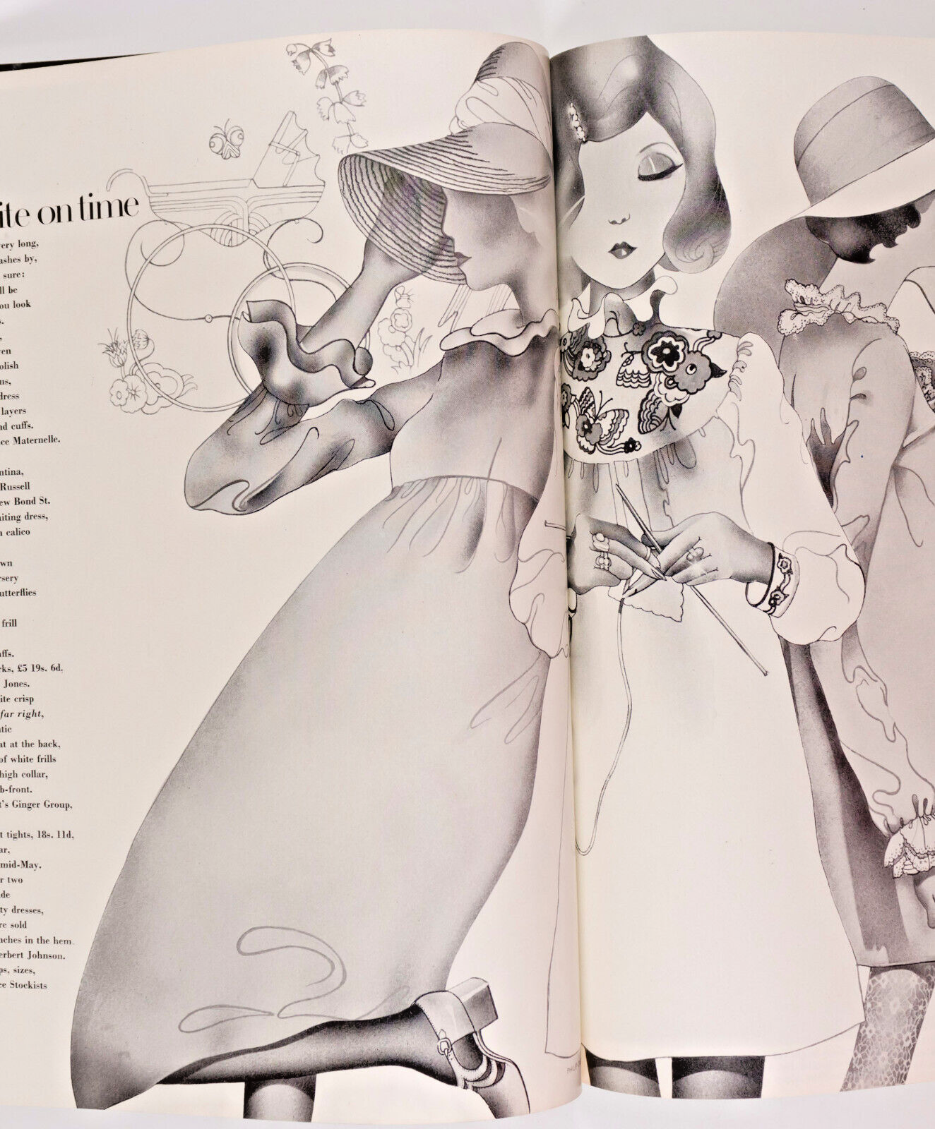 ANTONIO LOPEZ Richard Lindner TWIGGY Veruschka VOGUE MAGAZINE 1968 Celia Hammond