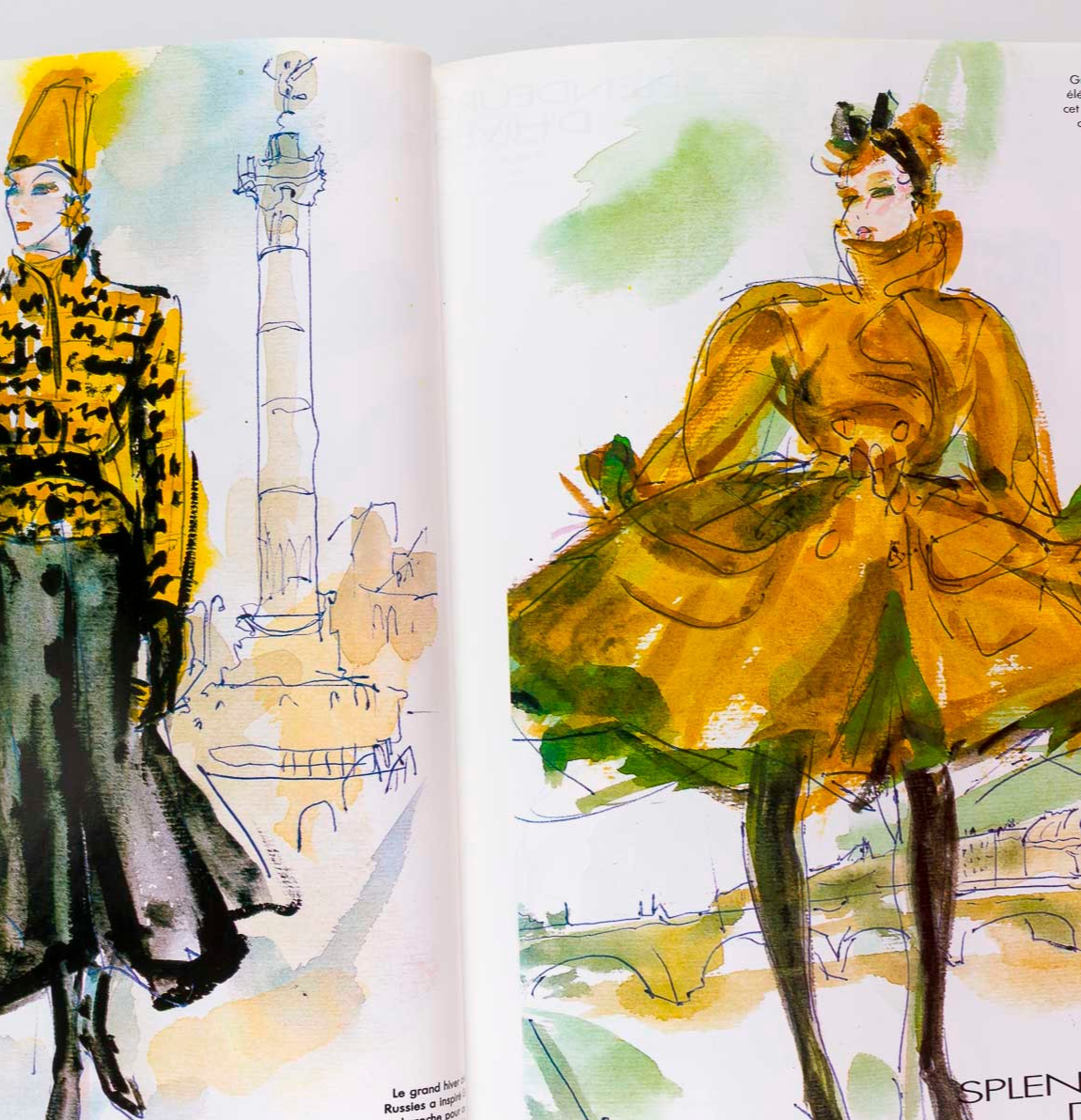 Carole Bouquet DALI Victoria Lockwood HARPERS BAZAAR FRANCE November 1986 Chanel