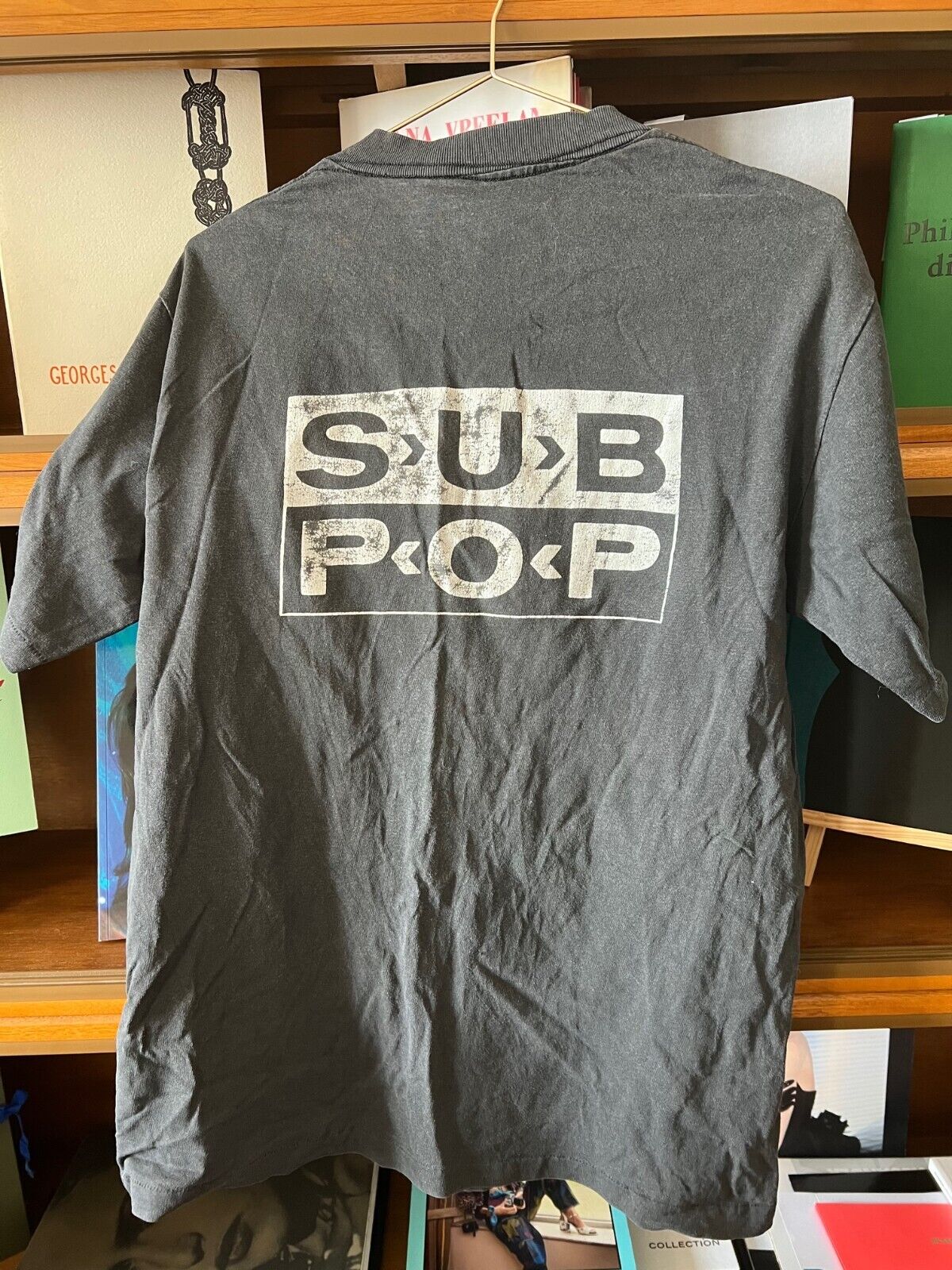 TAD Sub Pop T-shirt ORIGINAL 90s vtg PETER BAGGE Monster truck 1989 Large GRUNGE