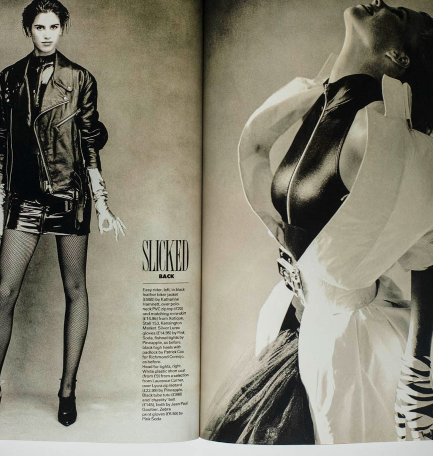 Lisa Graham MADONNA Bruce Weber PHILIP SEYMOUR HOFFMAN Elle October 1987