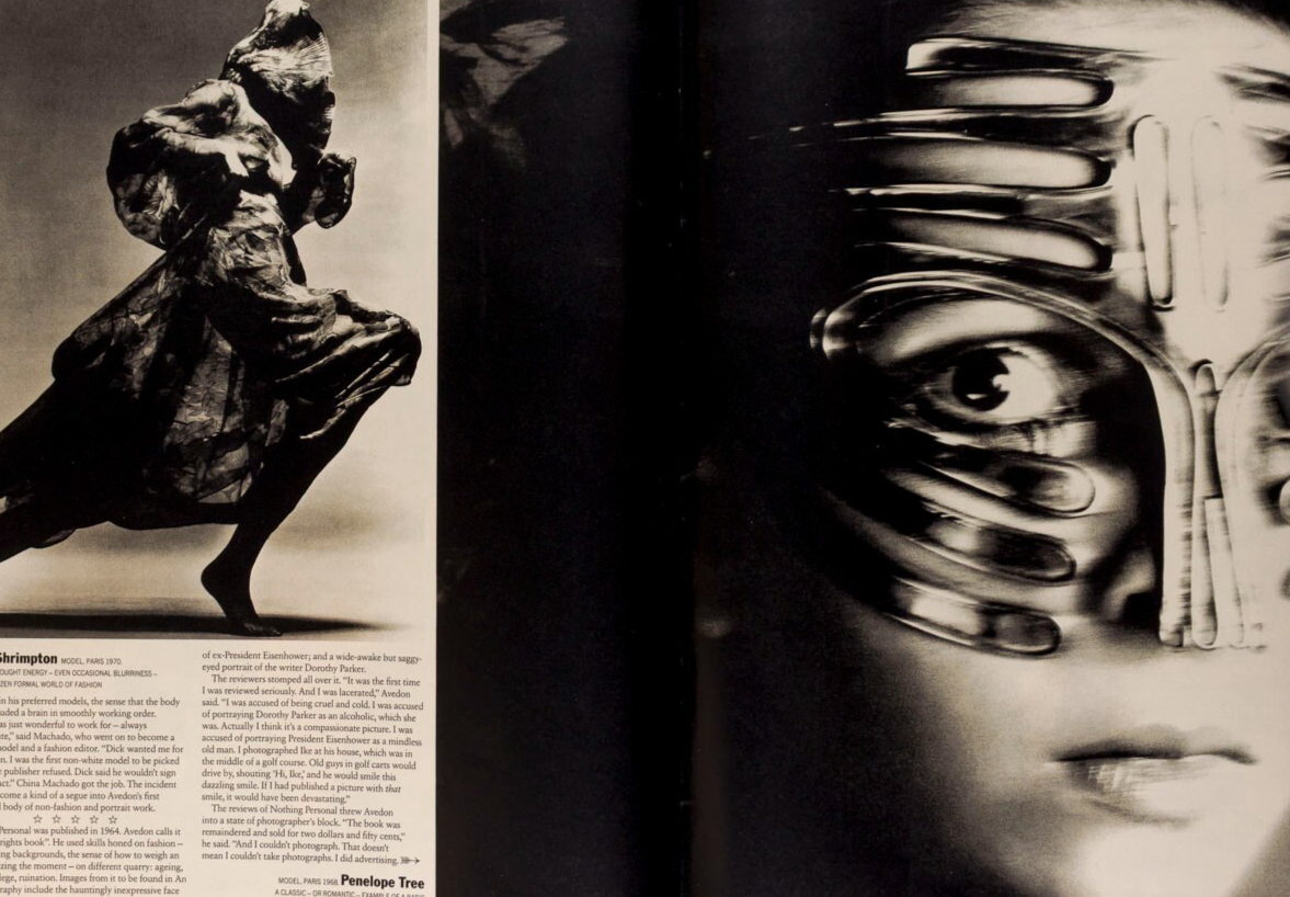 Richard Avedon HELENA BONHAM CARTER Yasmin Le Bon  TIMES magazine September 1993