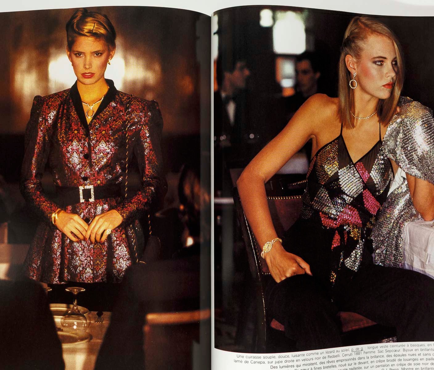Miro HELMUT NEWTON Horst GRUAU Janice Dickinson PARIS VOGUE December 1979 No 602