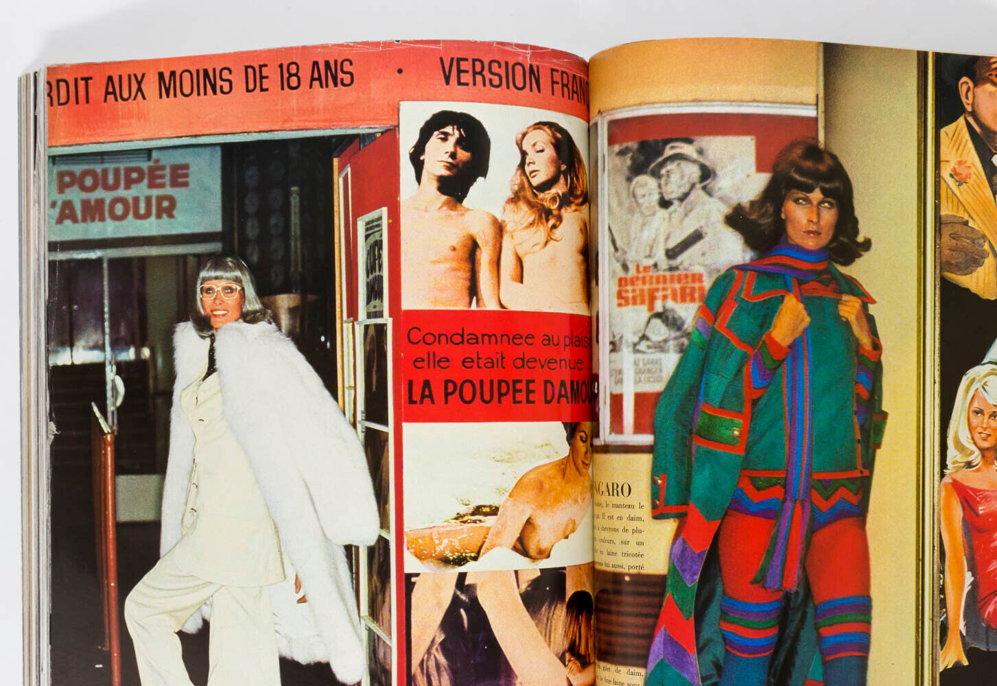 SYLVIE VARTAN Helmut Newton GUY BOURDIN Winter Collections BOB RICHARDSON  Vogue