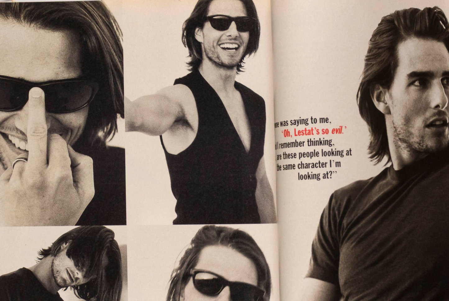 TOM CRUISE Ritts INTERVIEW Biggie KENNETH BRANAGH Reese ZELLWEGER November 1994