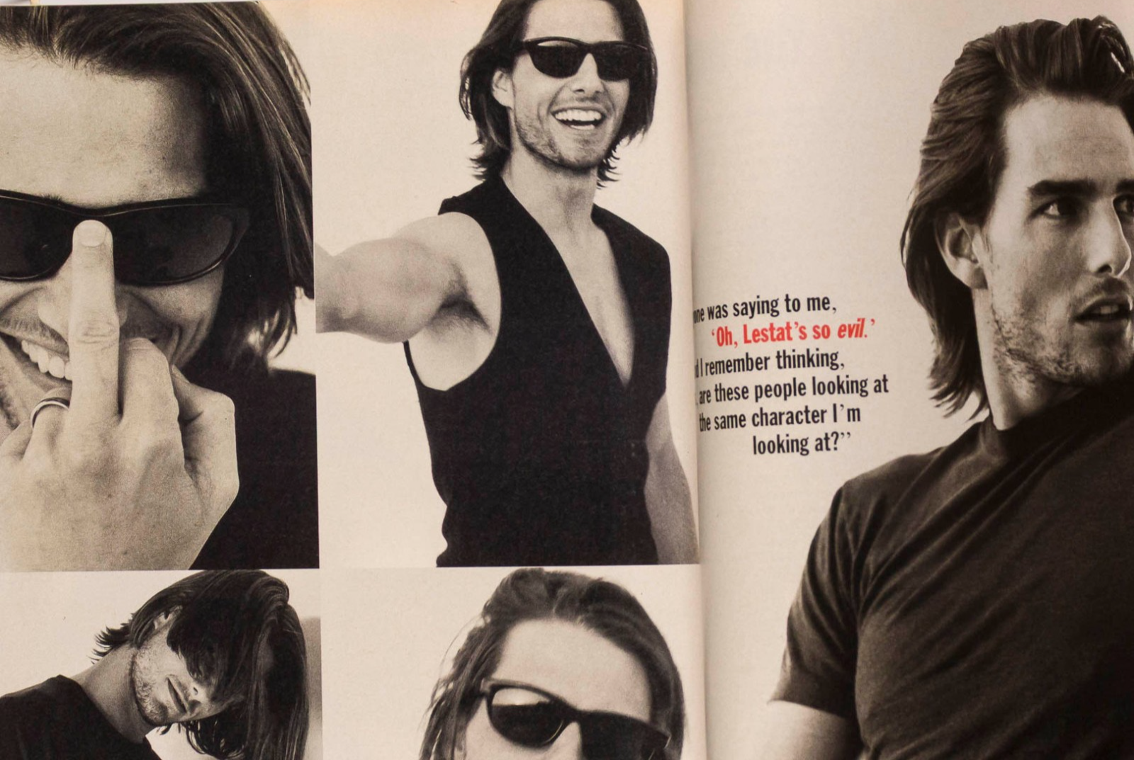 TOM CRUISE Ritts INTERVIEW Biggie KENNETH BRANAGH Reese ZELLWEGER November 1994