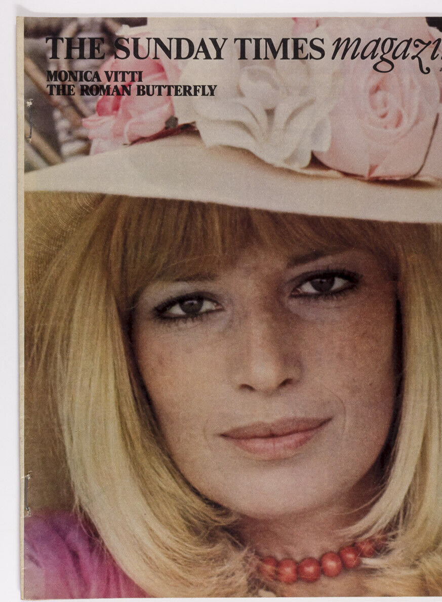 Monica Vitti EVA SERENY The QE2 liner ship IAN McKELLEN Sunday Times magazine UK