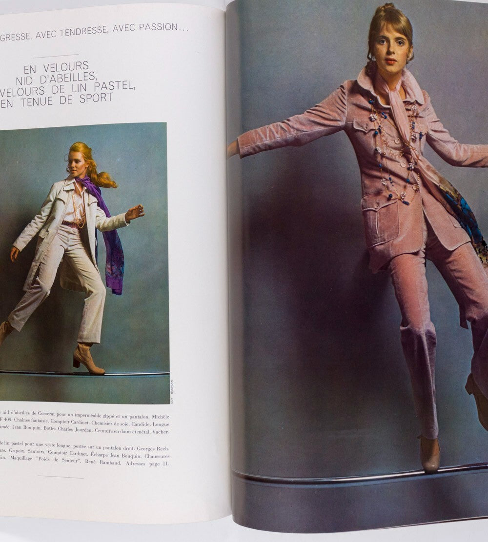 Catherine Deneuve GUY BOURDIN Cartier SHRIMPTON CATHERINE SPAAK Paris Vogue 1969