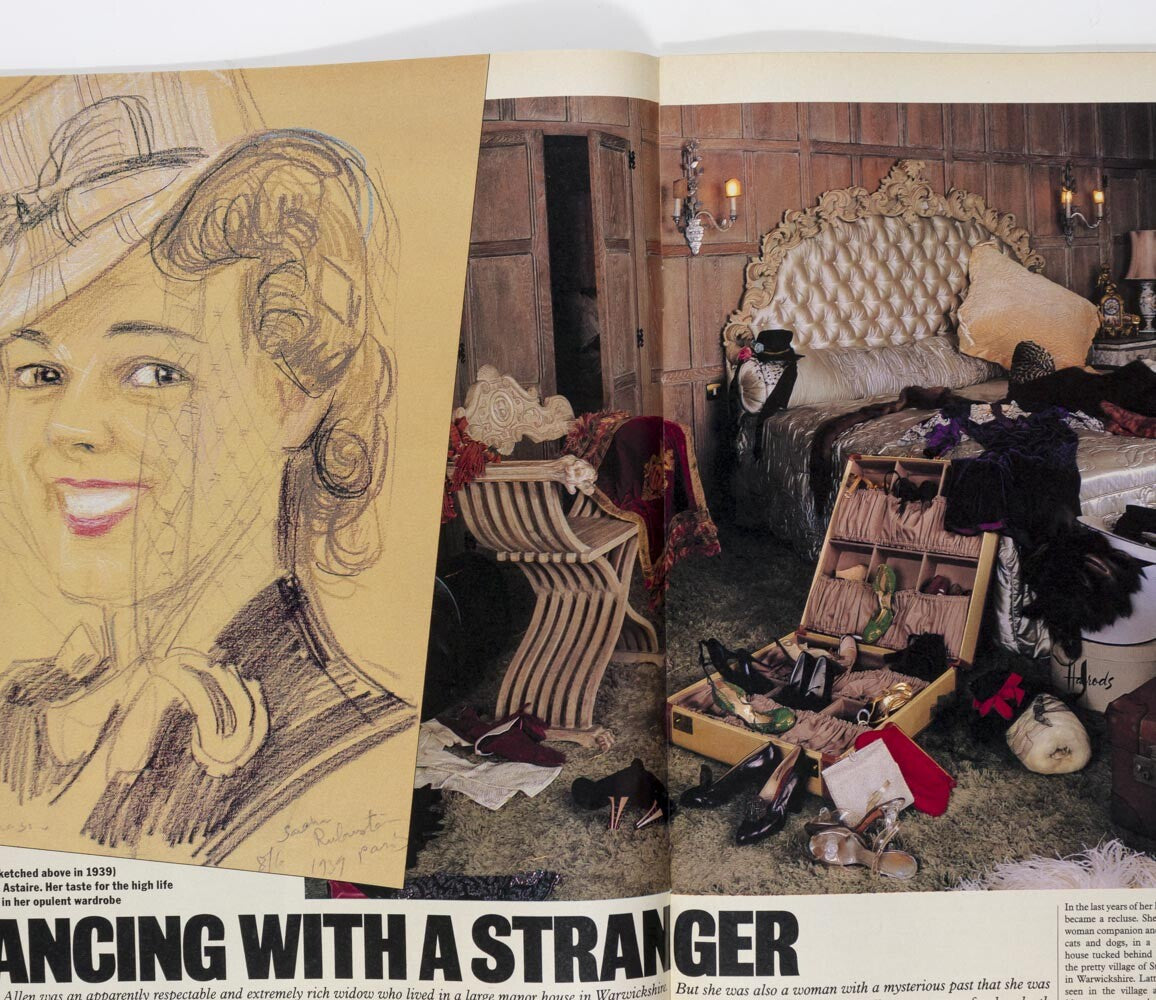 David Lynch ISABELLA ROSSELLINI Spadafora SUNDAY TIMES magazine 1990 Gail Elliot