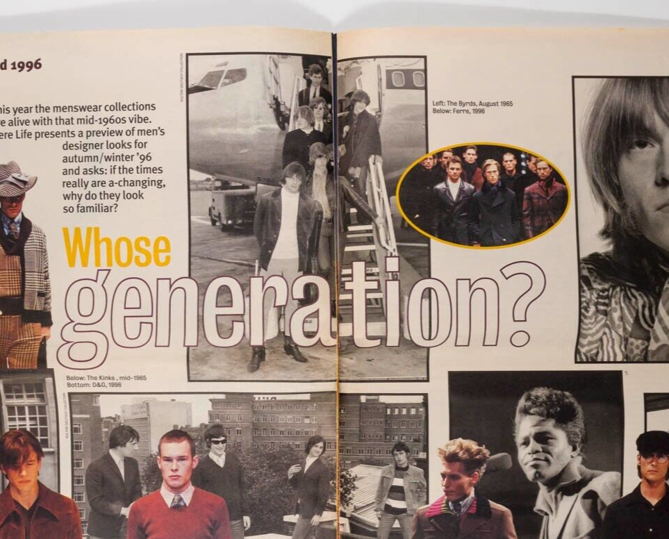 Damon Keith Albarn GOLDIE Dolores O'Riordan OBSERVER LIFE April 1996 Pete Tong
