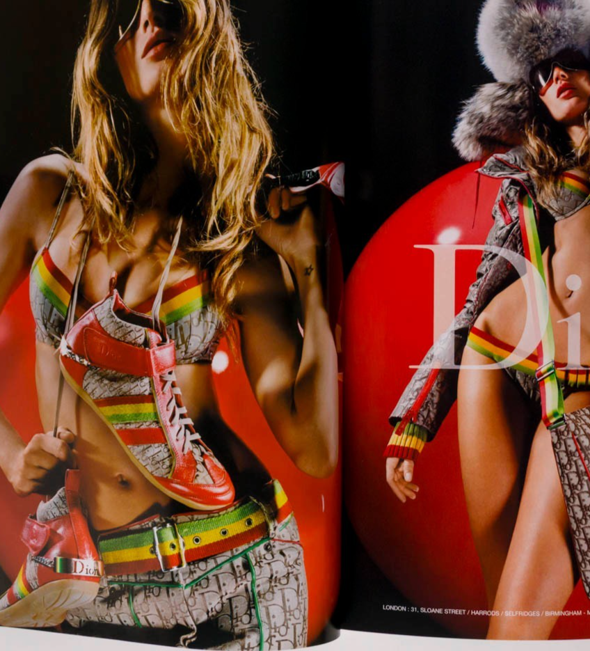 Kate Moss ELISE CROMBEZ Anita Pallenberg VOGUE September 2004 21st birthday gift