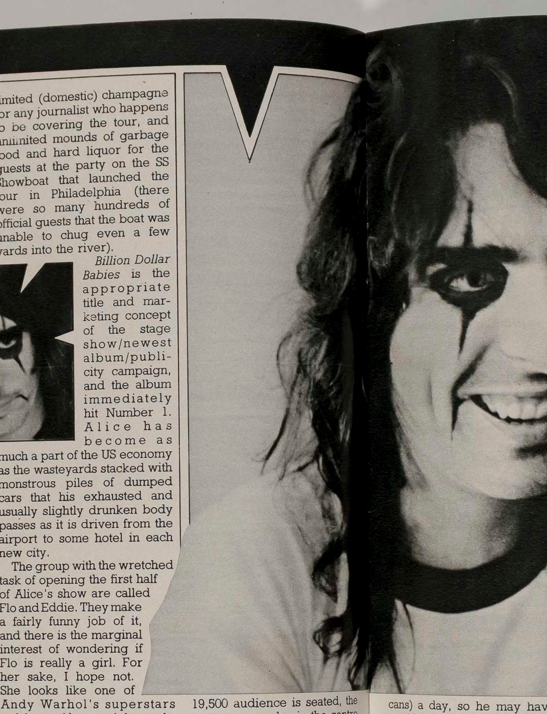 ANTON LAVEY Witchcraft OCCULT Honey magazine October 1973 Alice Cooper BLACK ART