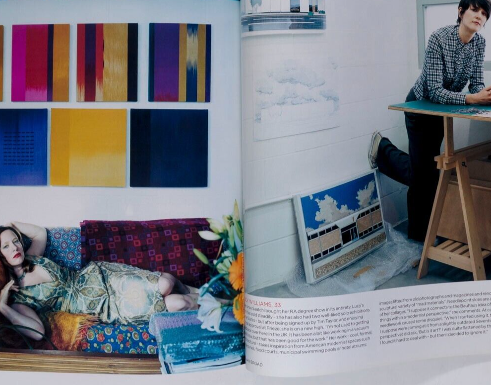 Jessica Stam TIM WALKER Coco Rocha SURREALISM IN VOGUE February 2007 Collections