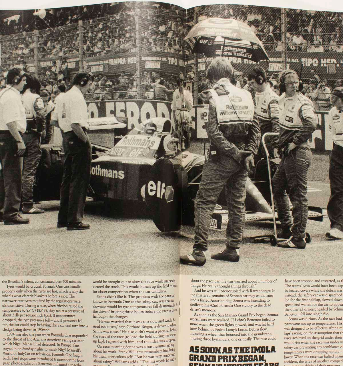 AYRTON SENNA Jane Campion WAYNE HEMINGWAY Juergen Teller Sunday Times MAGAZINE