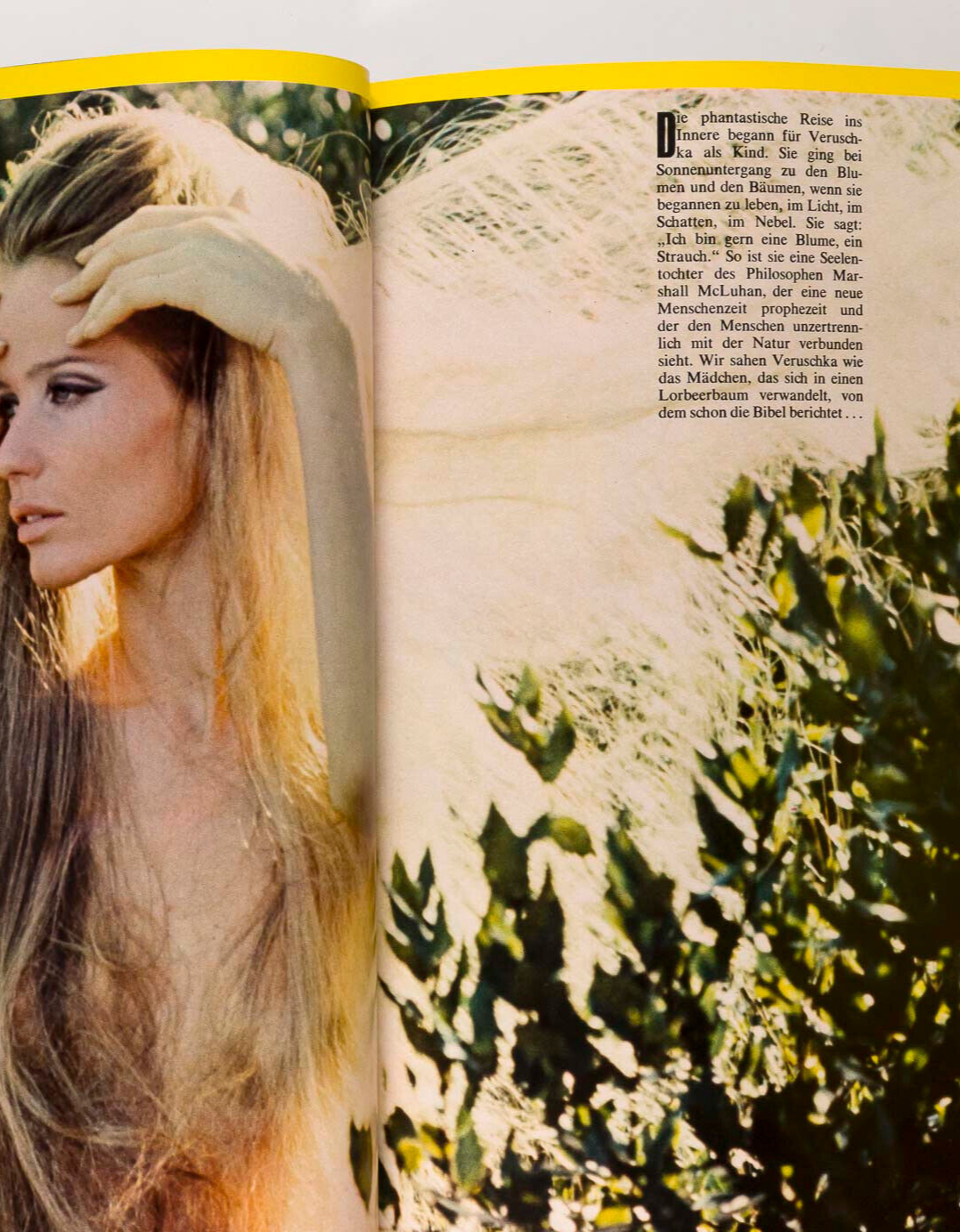 Uschi Obermaier VERUSCHKA Twiggy WILLY FLECKHAUS Art Kane  TWEN fashion magazine