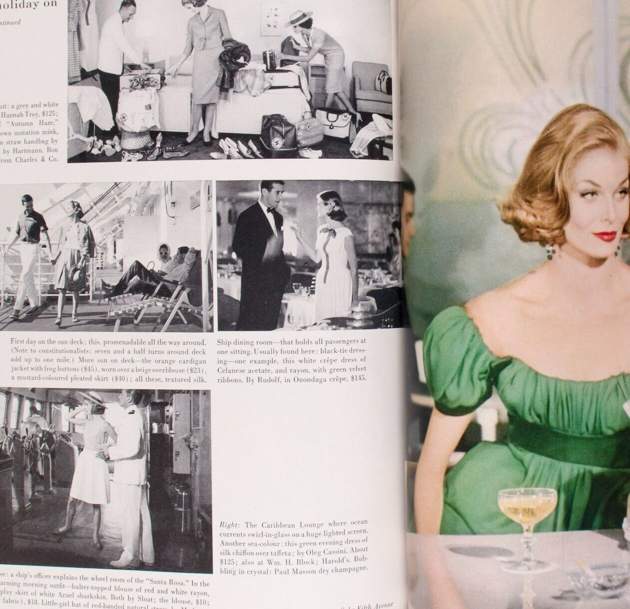 SUZY PARKER Suzie Wong WILLIAM SHATNER Anne St Marie DIOR couture PENN vtg VOGUE