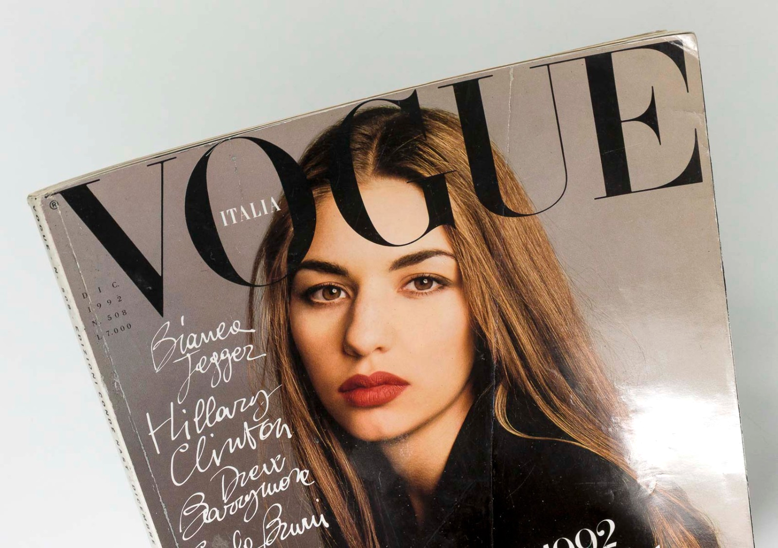 SOFIA COPPOLA Drew Barrymore ANNA NICOLE SMITH Bianca VOGUE ITALIA December 1992
