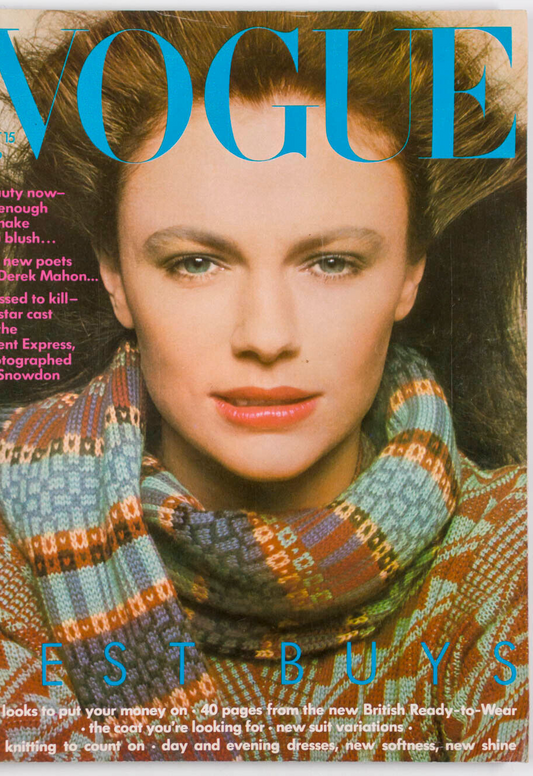 INGRID BOULTING Lauren Bacall BRIAN PATTEN Christopher Gibbs PAUL MULDOON  Vogue