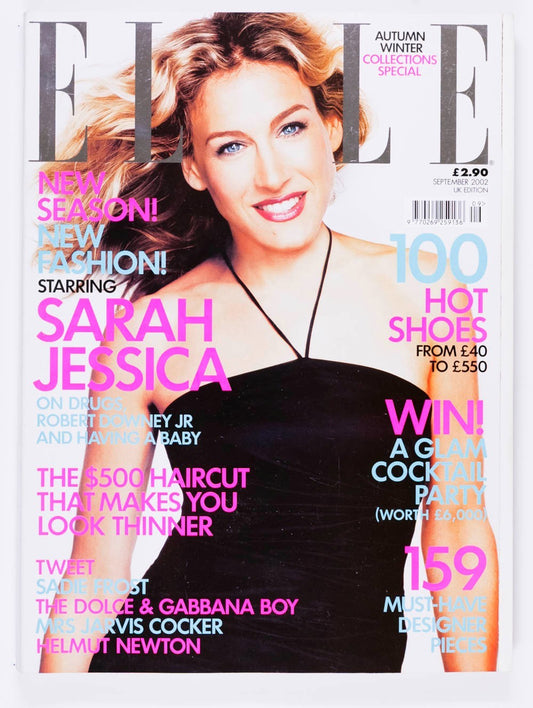 Sarah Jessica Parker HELMUT NEWTON Collections ELLE magazine September 2002 D&G