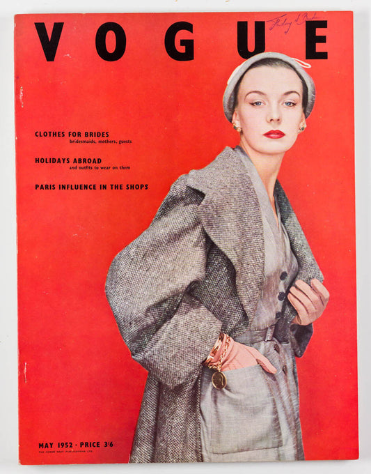 NORMAN PARKINSON Igor Stavinsky CHARLES MUNCH Gwen John VOGUE magazine May 1952