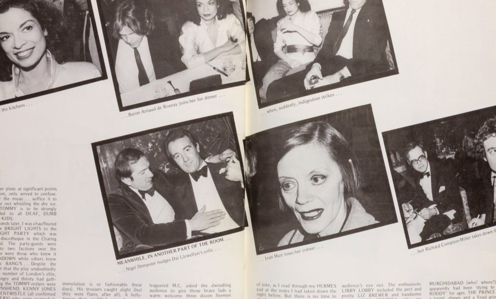 David Bowie SYDNE ROME Paula Yates INDEX magazine 2 1975 Barbra Streisand BIANCA